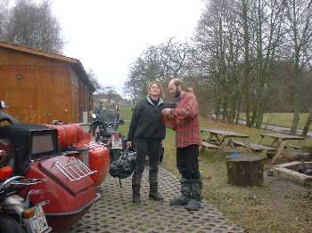 Es waren wirklich Motorr&auml;der da