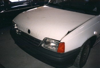 Foto vom kaputten Kadett