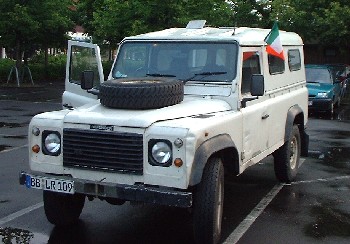 jetzt mit MoD Stosstange und irischer Fahne in Papenburg