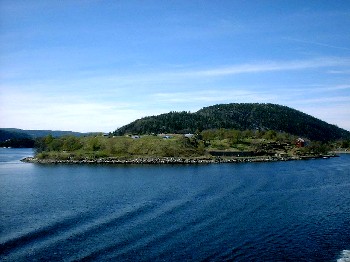 von dieser Insel aus wurde die Bismarck versenkt